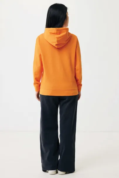  Iqoniq Rila lightweight recycled cotton hoodie - iqoniq orange 