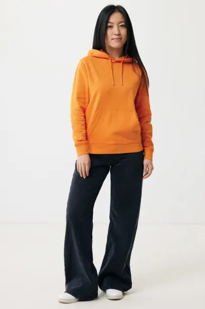  Iqoniq Rila lightweight recycled cotton hoodie - iqoniq orange 