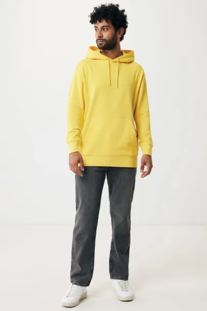  Iqoniq Rila lightweight recycled cotton hoodie - iqoniq yellow 