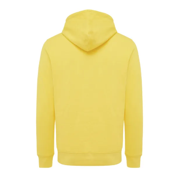  Iqoniq Rila unisex lagani hoodie od recikliranog pamuka - iqoniq yellow 