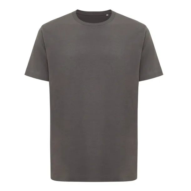  Iqoniq Kakadu relaxed recycled cotton t-shirt - iqoniq anthracite