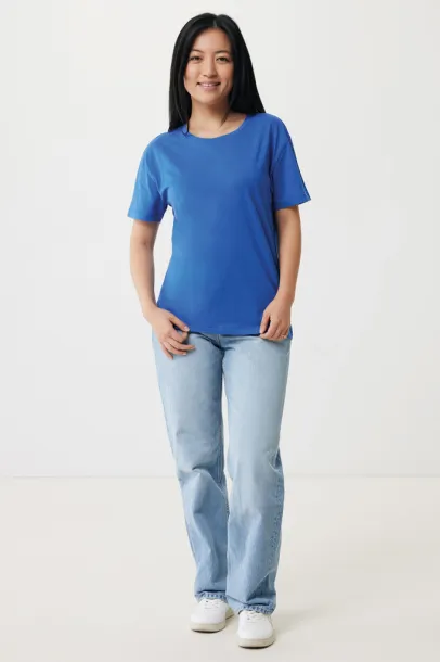  Iqoniq Yala women lightweight recycled cotton t-shirt - iqoniq blue 