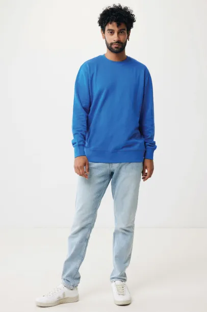  Iqoniq Etosha lightweight recycled cotton crew neck - iqoniq blue 