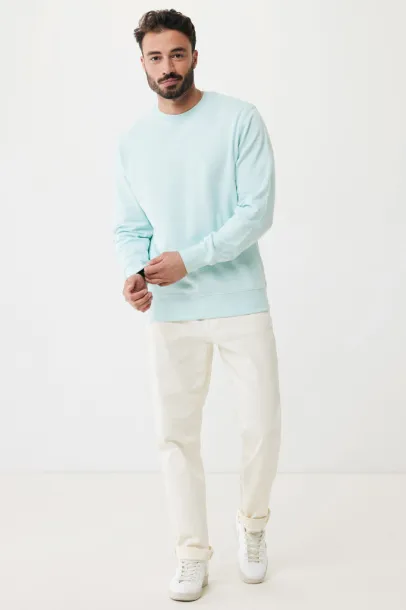  Iqoniq Etosha lightweight recycled cotton crew neck - iqoniq crushed mint 