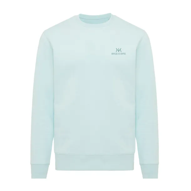  Iqoniq Etosha lightweight recycled cotton crew neck - iqoniq crushed mint 