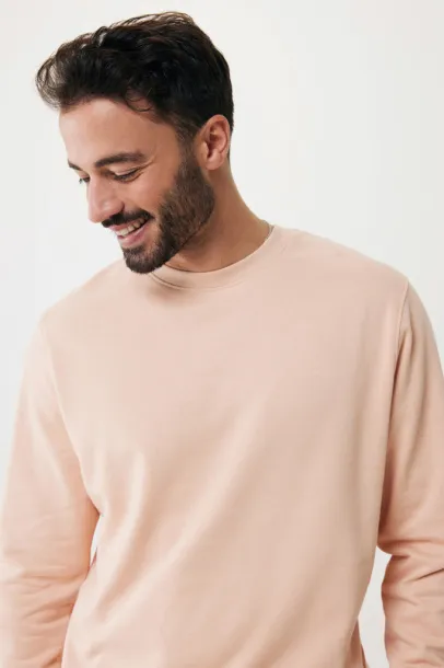  Iqoniq Etosha lightweight recycled cotton crew neck - iqoniq peach nectar 