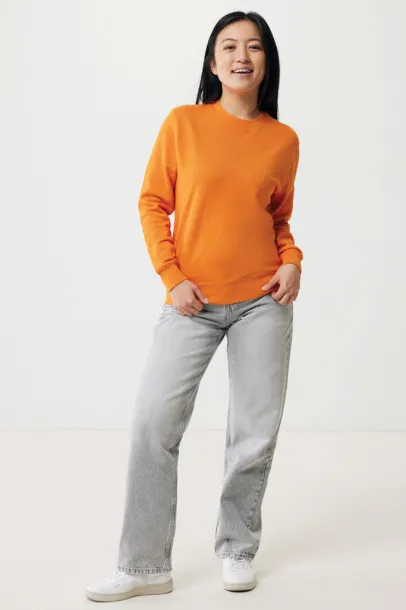  Iqoniq Etosha lightweight recycled cotton crew neck - iqoniq orange 