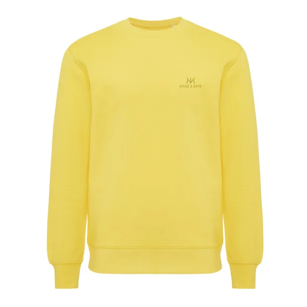  Iqoniq Etosha lightweight recycled cotton crew neck - iqoniq yellow 