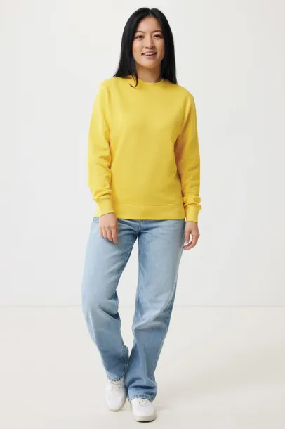  Iqoniq Etosha lightweight recycled cotton crew neck - iqoniq yellow 