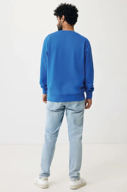  Iqoniq Etosha lightweight recycled cotton crew neck - iqoniq Kraljevski plava