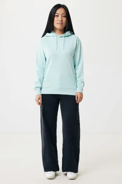  Iqoniq Rila lightweight recycled cotton hoodie - iqoniq crushed mint 