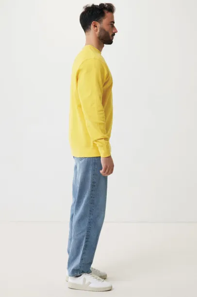  Iqoniq Etosha lightweight recycled cotton crew neck - iqoniq yellow 