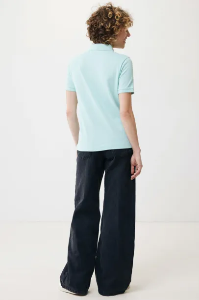  Iqoniq Yosemite recycled cotton pique polo - iqoniq crushed mint 