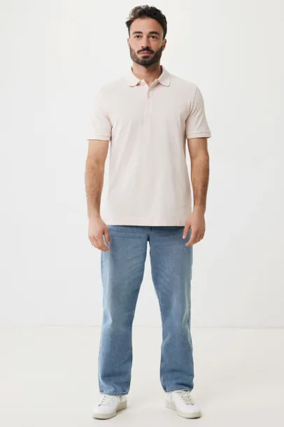  Iqoniq Yosemite recycled cotton pique polo - iqoniq cloud pink 