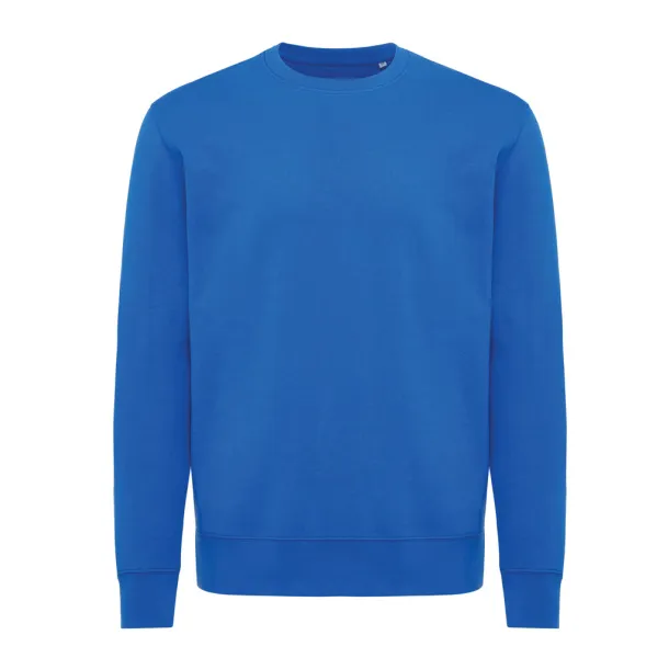  Iqoniq Etosha lightweight recycled cotton crew neck - iqoniq Kraljevski plava