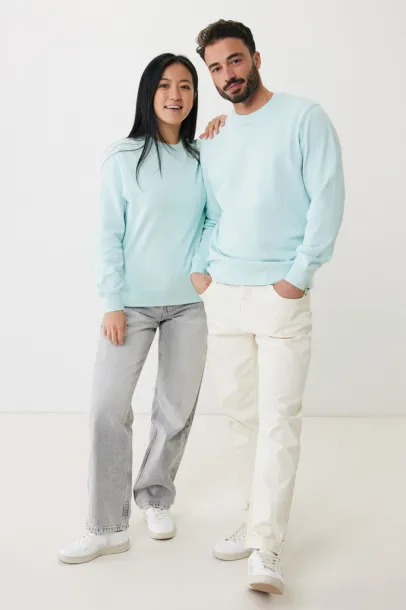  Iqoniq Etosha lightweight recycled cotton crew neck - iqoniq crushed mint 