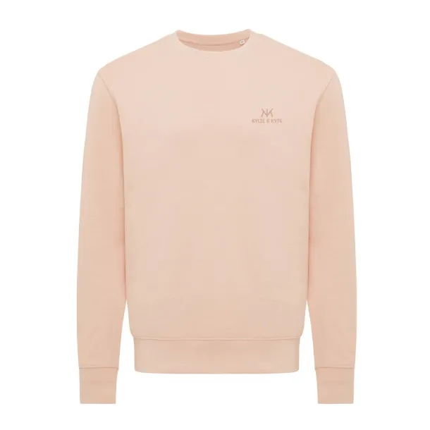  Iqoniq Etosha lightweight recycled cotton crew neck - iqoniq peach nectar 