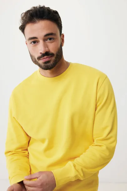  Iqoniq Etosha lightweight recycled cotton crew neck - iqoniq yellow 