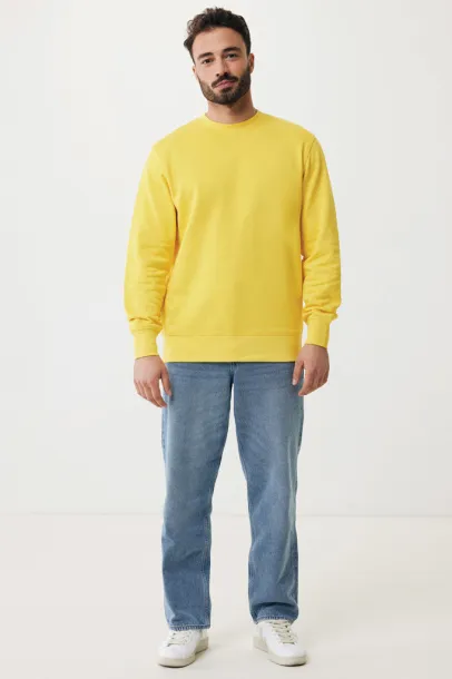  Iqoniq Etosha lightweight recycled cotton crew neck - iqoniq yellow 