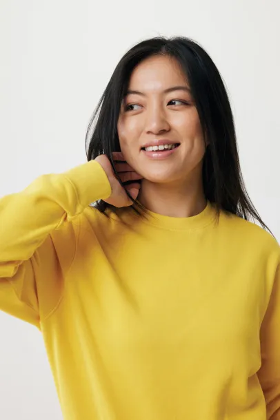  Iqoniq Etosha lightweight recycled cotton crew neck - iqoniq Žuta