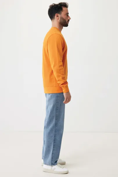  Iqoniq Etosha lightweight recycled cotton crew neck - iqoniq orange 