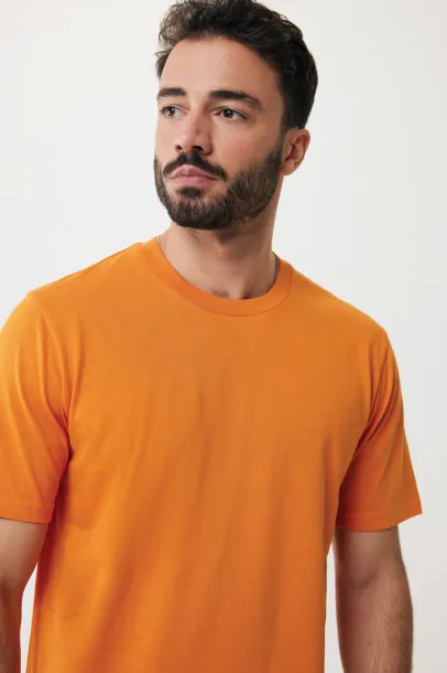  Iqoniq Sierra lightweight recycled cotton t-shirt  - iqoniq orange 