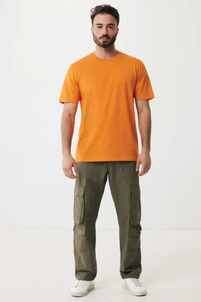  Iqoniq Sierra lightweight recycled cotton t-shirt  - iqoniq orange 