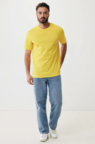  Iqoniq Sierra lightweight recycled cotton t-shirt  - iqoniq yellow 