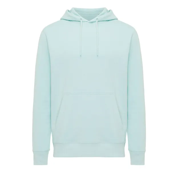  Iqoniq Rila lightweight recycled cotton hoodie - iqoniq crushed mint 