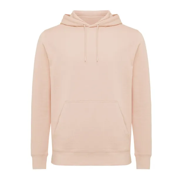  Iqoniq Rila lightweight recycled cotton hoodie - iqoniq peach nectar 