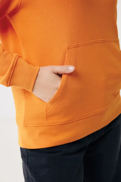  Iqoniq Rila lightweight recycled cotton hoodie - iqoniq Narančasta
