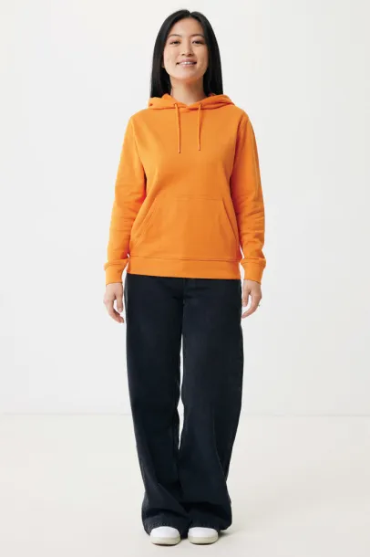  Iqoniq Rila lightweight recycled cotton hoodie - iqoniq orange 