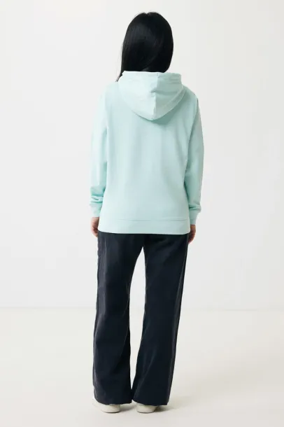  Iqoniq Rila lightweight recycled cotton hoodie - iqoniq crushed mint 