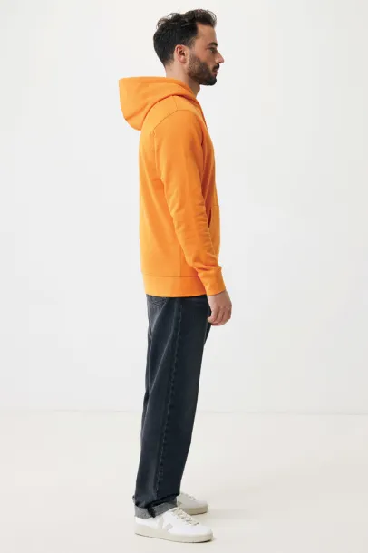  Iqoniq Rila lightweight recycled cotton hoodie - iqoniq orange 