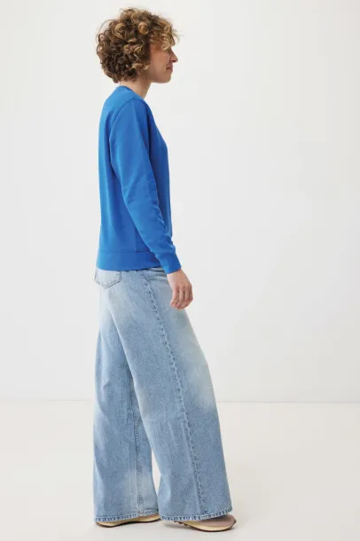  Iqoniq Etosha lightweight recycled cotton crew neck - iqoniq Kraljevski plava