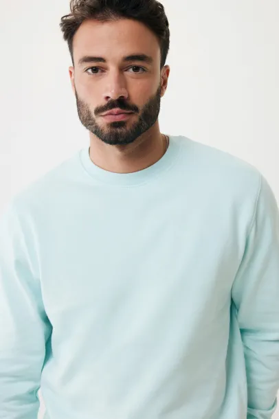  Iqoniq Etosha lightweight recycled cotton crew neck - iqoniq crushed mint 