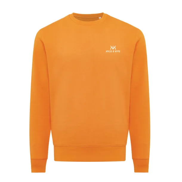  Iqoniq Etosha lightweight recycled cotton crew neck - iqoniq orange 