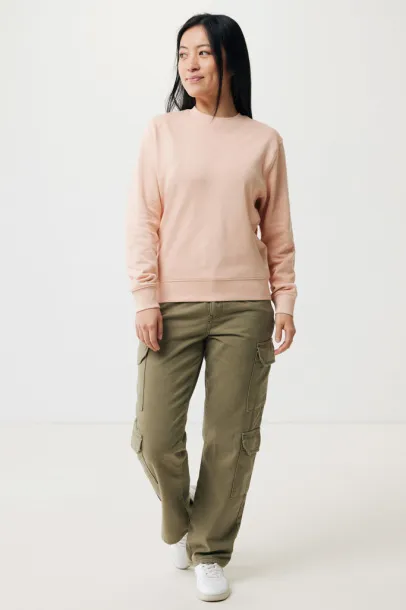  Iqoniq Etosha lightweight recycled cotton crew neck - iqoniq peach nectar 