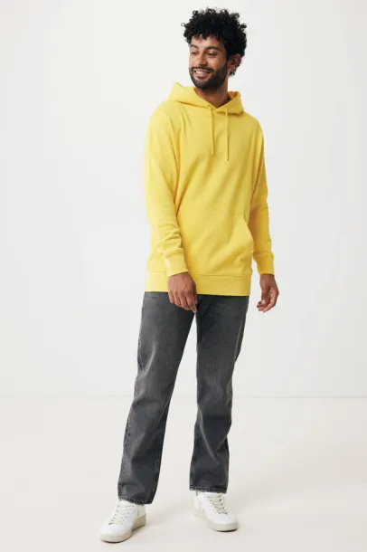  Iqoniq Rila lightweight recycled cotton hoodie - iqoniq yellow 