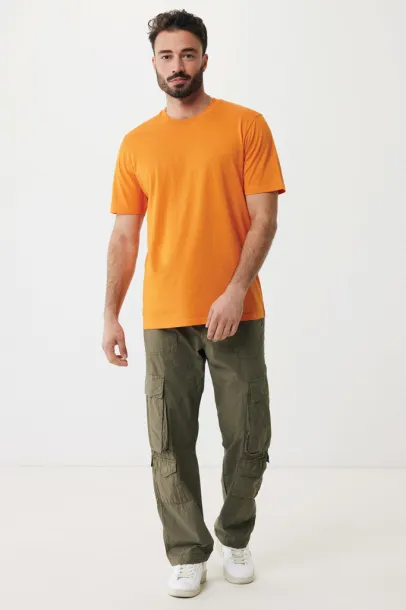  Iqoniq Sierra lightweight recycled cotton t-shirt  - iqoniq orange 