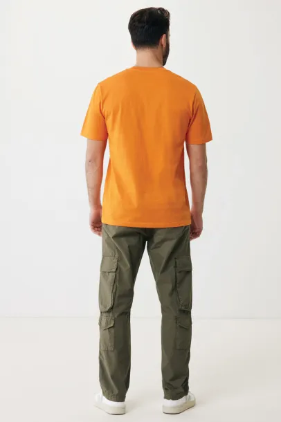  Iqoniq Sierra lightweight recycled cotton t-shirt  - iqoniq orange 