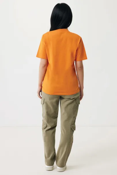  Iqoniq Sierra lightweight recycled cotton t-shirt  - iqoniq orange 