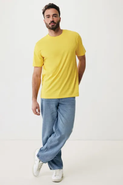  Iqoniq Sierra lightweight recycled cotton t-shirt  - iqoniq yellow 