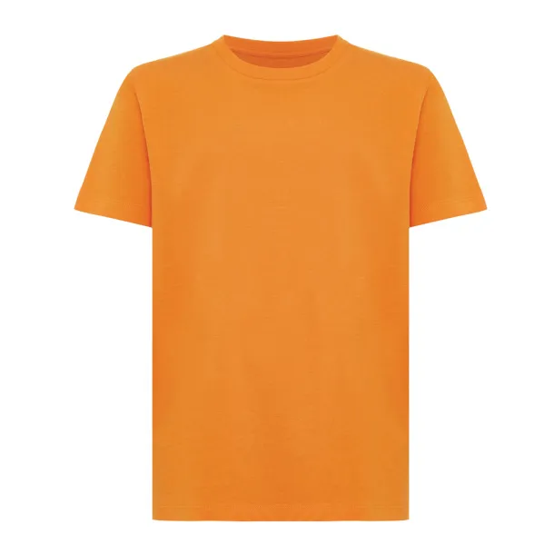  Iqoniq Koli kids lightweight recycled cotton t-shirt - iqoniq orange 