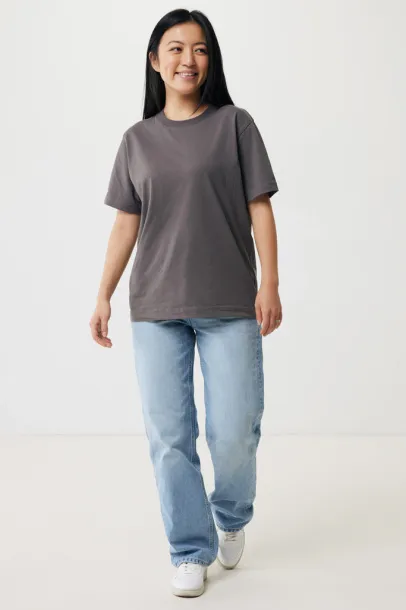  Iqoniq Kakadu relaxed recycled cotton t-shirt - iqoniq anthracite