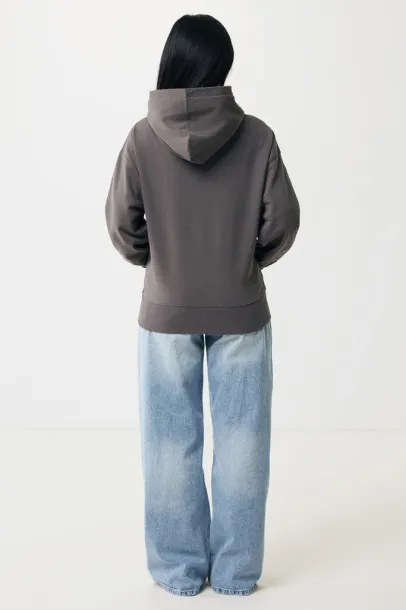  Iqoniq Yoho unisex hoodie od recikliranog pamuka, 340 g/m² - iqoniq anthracite