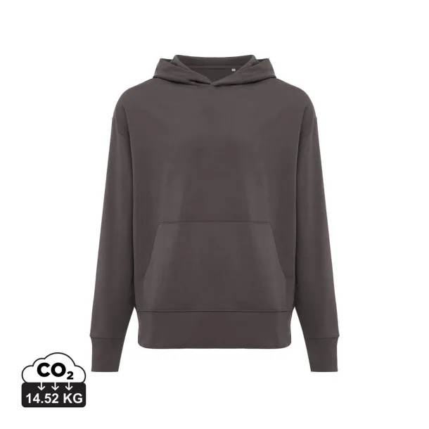  Iqoniq Yoho unisex hoodie od recikliranog pamuka, 340 g/m² - iqoniq anthracite