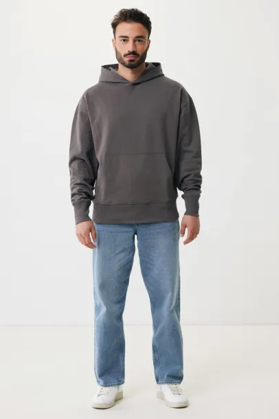  Iqoniq Yoho recycled cotton relaxed hoodie - iqoniq grey 