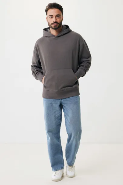  Iqoniq Yoho recycled cotton relaxed hoodie - iqoniq grey 