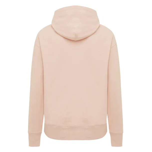  Iqoniq Yoho recycled cotton relaxed hoodie - iqoniq peach nectar 